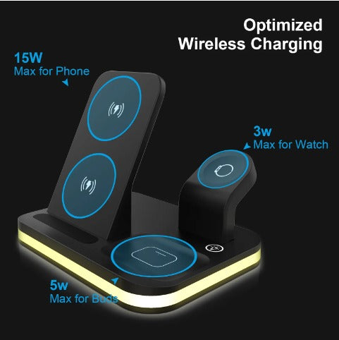 Mobile Phone Wireless Charger Multi-function Universal adapter with phone stand