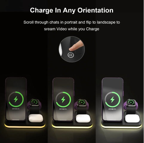 Mobile Phone Wireless Charger Multi-function Universal adapter with phone stand