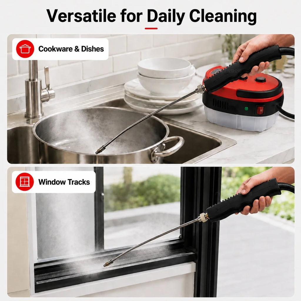 High-Pressure Handheld Steam Cleaner – ProSteam X6