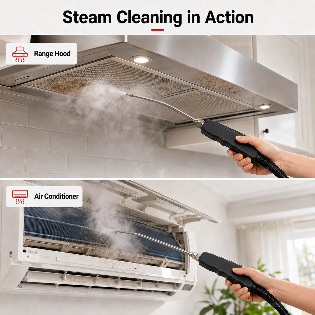 High-Pressure Handheld Steam Cleaner – ProSteam X6
