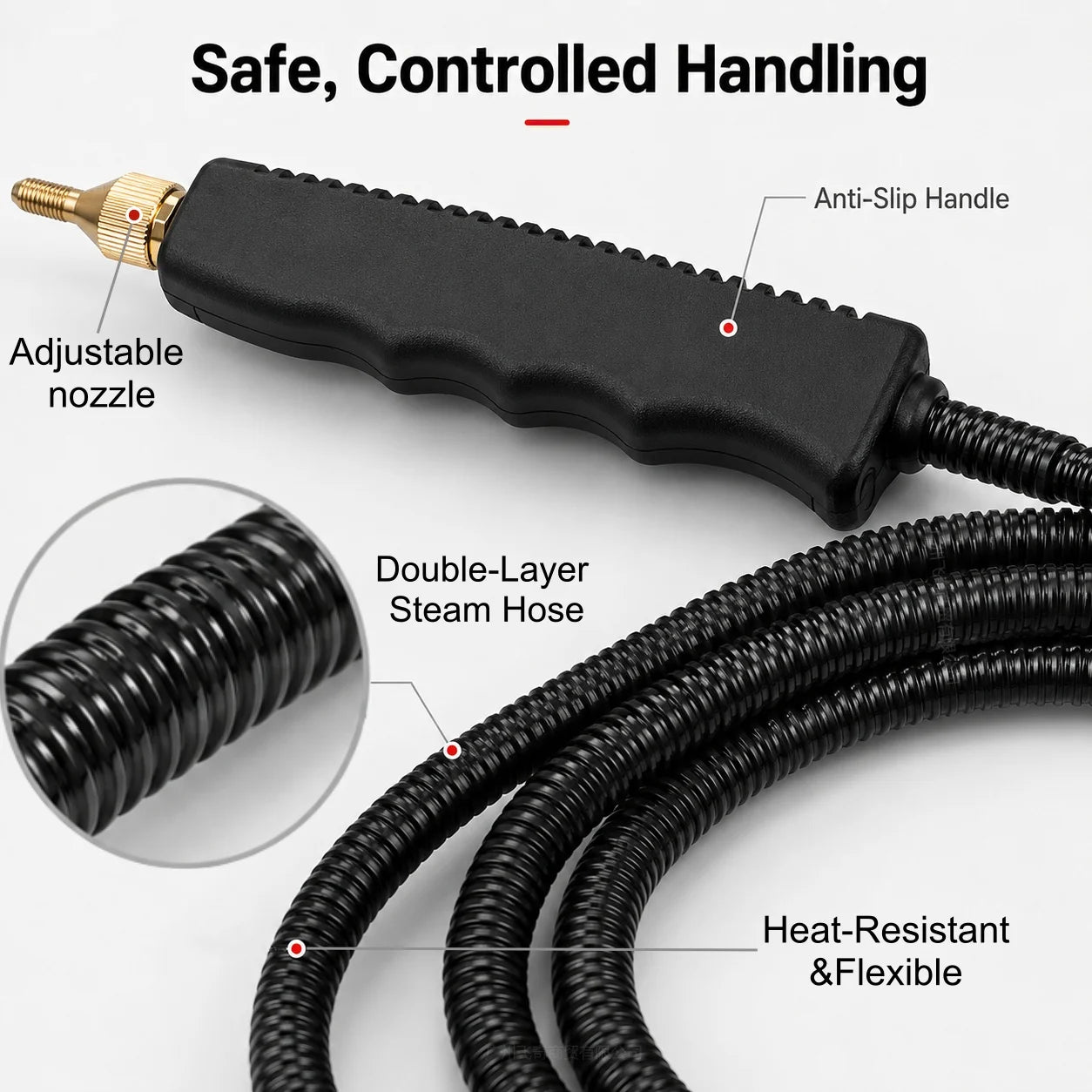High-Pressure Handheld Steam Cleaner – ProSteam X6